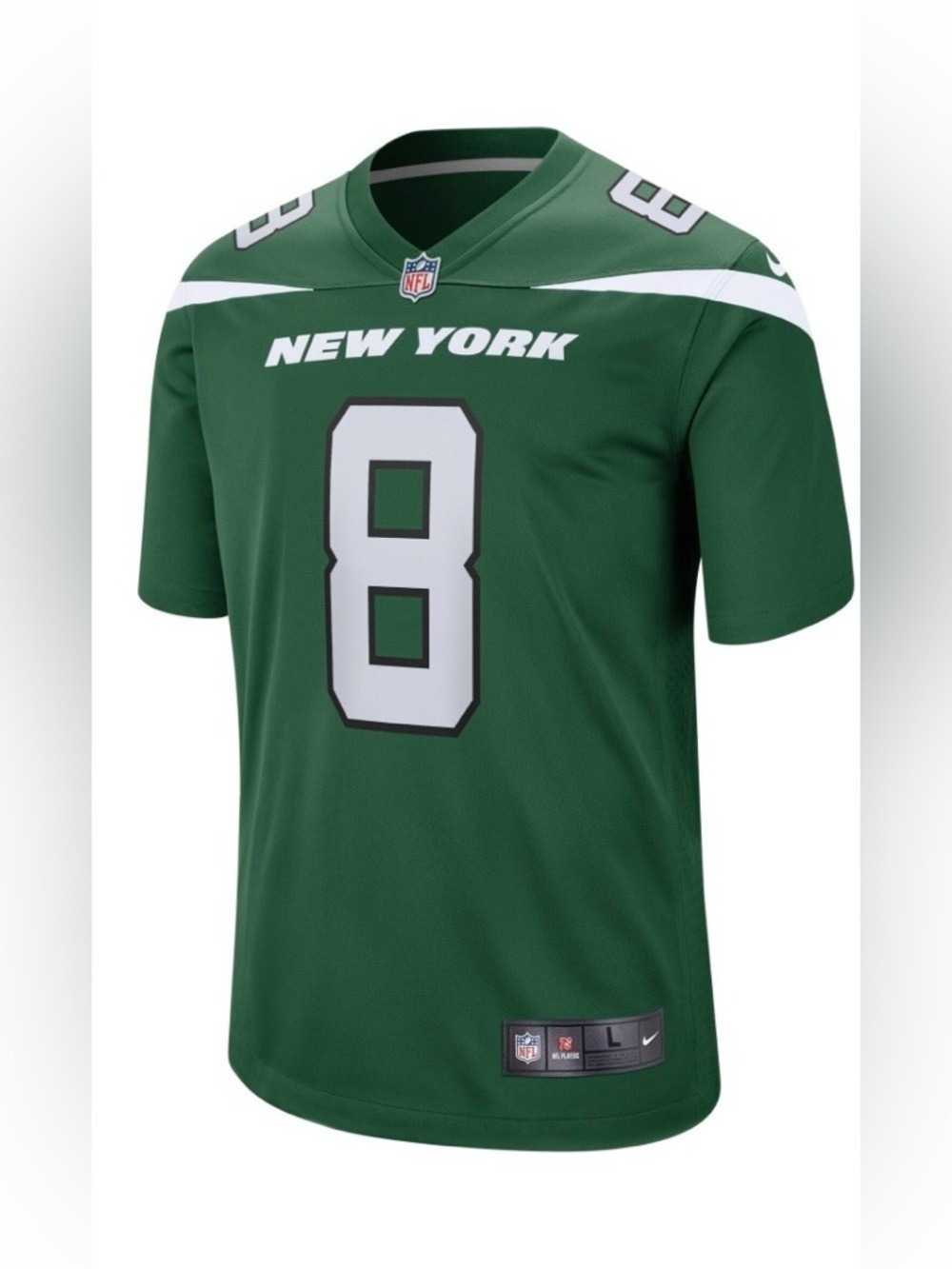 NFL New York Jets Aaron Rodgers #8 Green Football Jersey NWOT - Picture 4 of 15